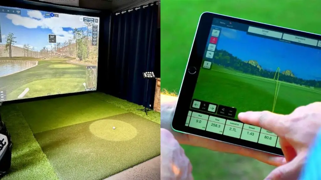 Golf Simulator Vs. Golf Launch Monitor